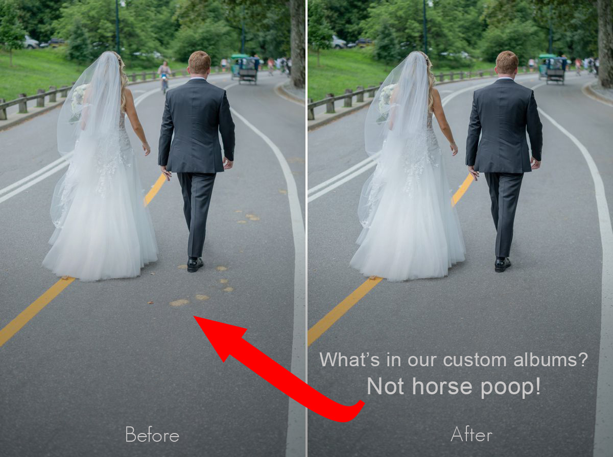 Pooping in Wedding Dress